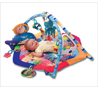 Product review of baby einstein play gym.