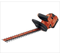 Small product picture of a cordless hedge trimmer review.