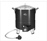 Product review of the indoor turkey fryer.