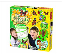 Product display of insect lore butterfly garden.