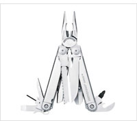 Product display of leatherman surge multi tool.