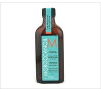 Product review of moroccan oil shampoo.