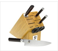 Product review of shun knife set.