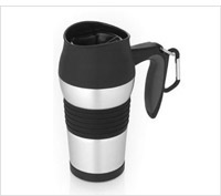 Product display of thermos nissan 14 ounce leak proof insulated travel mug