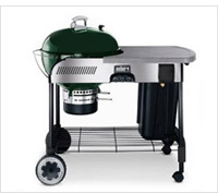 Product review of weber performer charcoal grill.