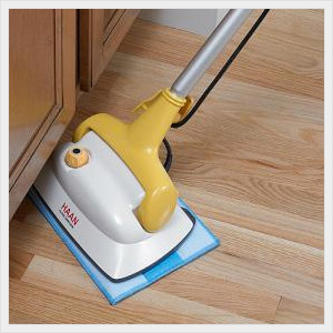 This Hard Floor Steam Cleaner Sanitizes Any Sealed Hard Surface Floor